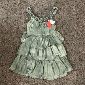 Cider Green Dress